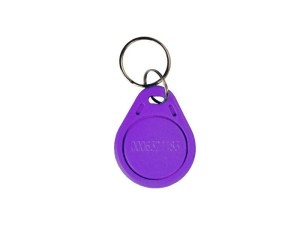 BS-02PE Brelok RFID 125kHz fioletowy z numerem