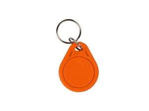 BS-02OE Brelok RFID 125kHz pomarańczowy z numerem