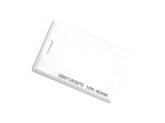 EMC-01 Karta RFID 125kHz  1,8mm z numerem (8H10D+W24A), biała, z otworem, laminowana